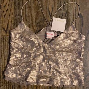 Sequin top